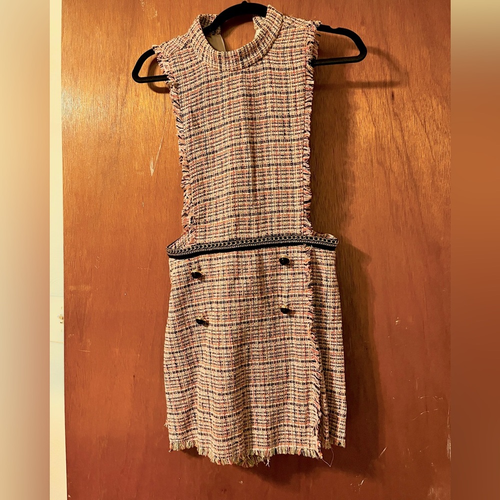 Zara Basic overall romper.